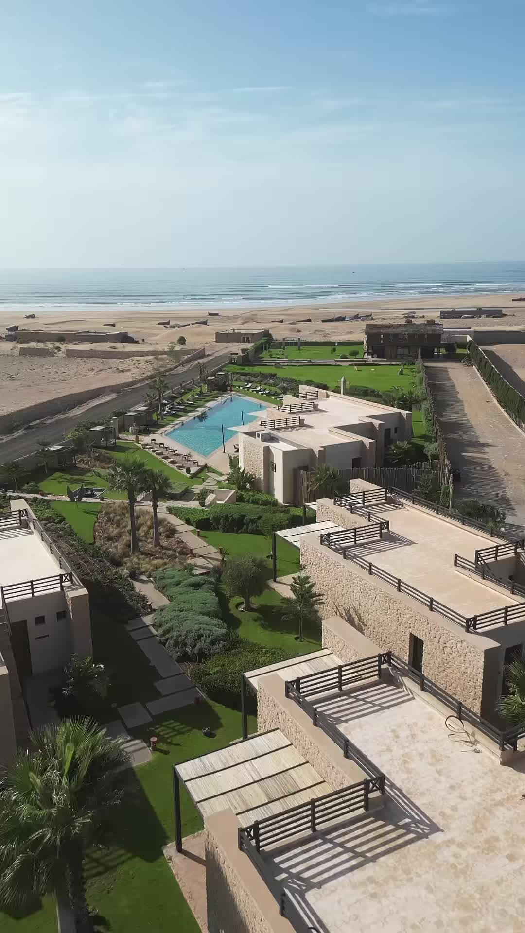 Baberrih Hotel aerial view